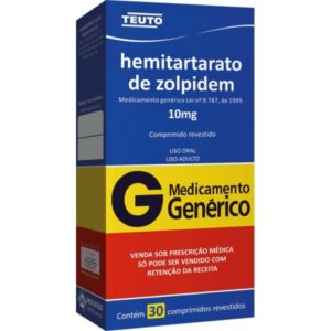 ZOLPIDEM 10MG C/30 COMP