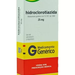 HIDROCLOROTIAZIDA 25MG C/30COMP