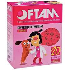 PROTETOR OCULAR DIVERTIDO INF. FEM C/20