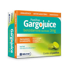 GARGOJUICE C/ 12 PASTILHAS
