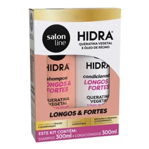 SALON LINE KIT SH+COND 300ML HIDRA LONGOS FORTES