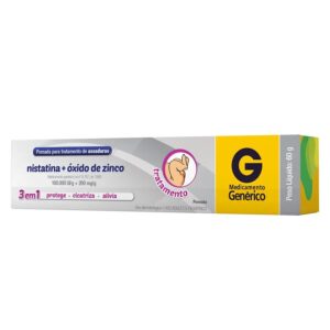 NISTATINA+OXIDO DE ZINCO POM 60G (GERAL)
