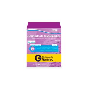 FEXOFENADINA 120 MG C 10 CP