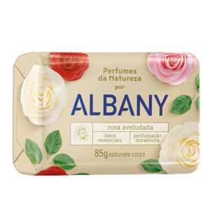 ALBANY SAB SUAVE BRANCP ROSA AVELUDADA 85G