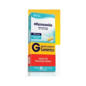 NITAZOXANIDA 500MG C/6 (GERAL)