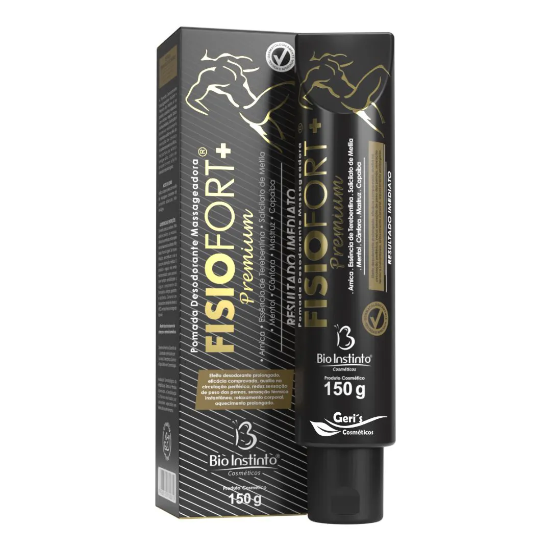 POMADA MASSAG. FISIOFORT PREMIUM 150 G