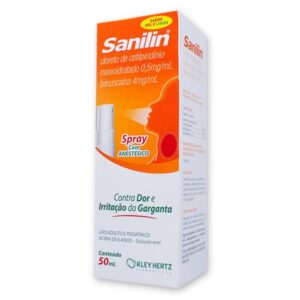 SANILIN SPRAY MEL E LIMAO 50ML