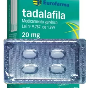 TADALAFILA 20MG C/4 (GERAL)